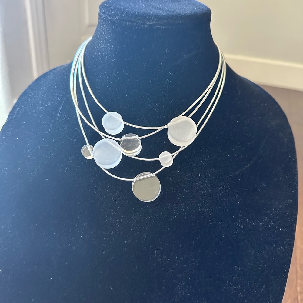 Miravidi French Modernist Necklace